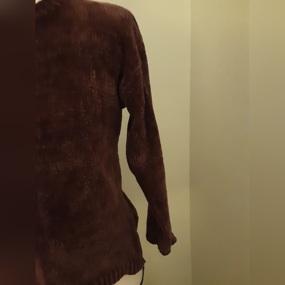 Crushed Velvety Sweater - Picture 4 of 7